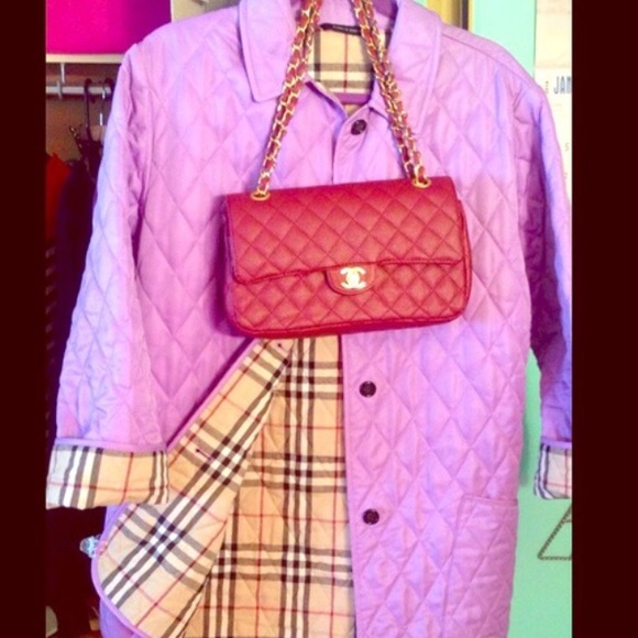 Burberry quilt jacket