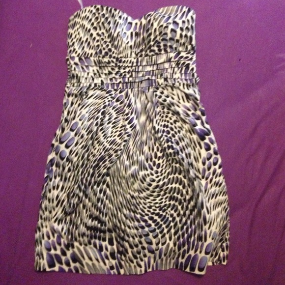 Crazy patterned party dress