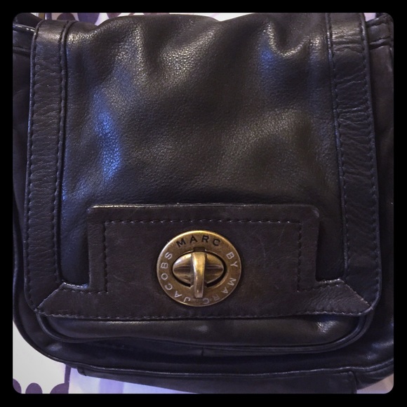 Marc by Marc Jacobs black leather bag
