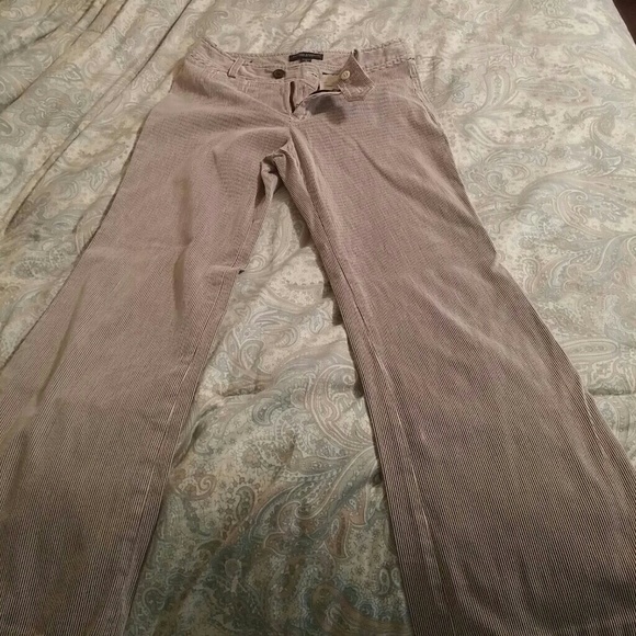 Banana republic striped pants