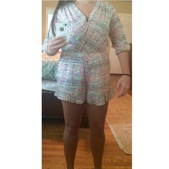 Long Sleeve Romper - Large - Picture 3 of 4