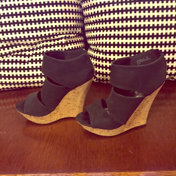 Cork Wedge Sandal