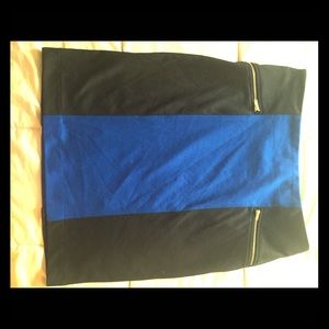 Black and blue Skirt