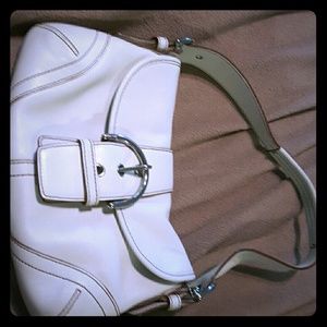 White Coach Bag