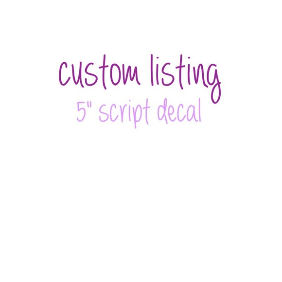 Custom Listing