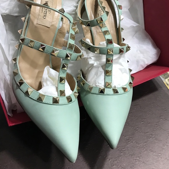 2015 Spring pastel collection Mint Grn Valentinos - Picture 6 of 8