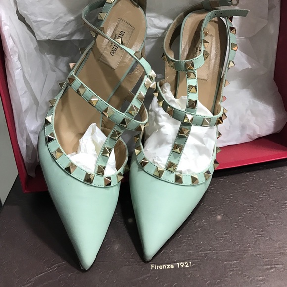 2015 Spring pastel collection Mint Grn Valentinos - Picture 7 of 8