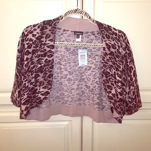 Torrid Leopard Print Shrug