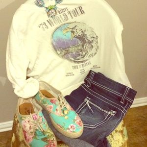 🚫SOLD🚫--- Floral Shoes