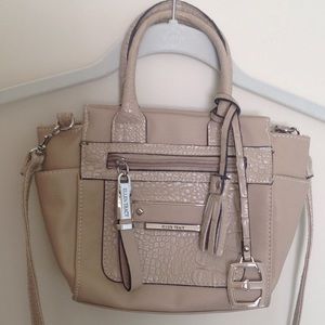 Ellen Tracy Tan Mini Purse and Crossbody