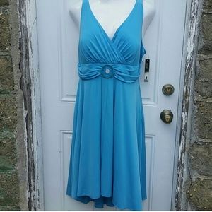 New Beautiful Plus size hi-low dress.