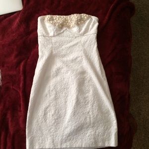 Free People strapless summer dress