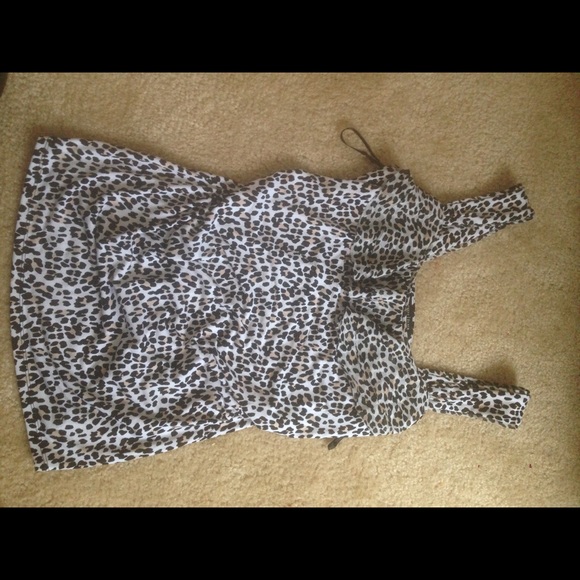 Feisty cheetah tank top