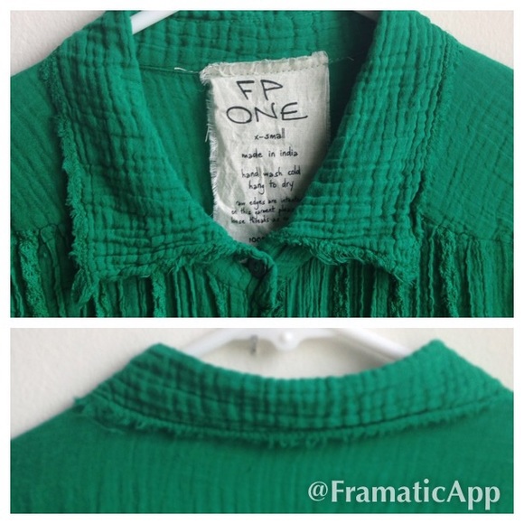 additional pics ~ free people shirt - Picture 4 of 4