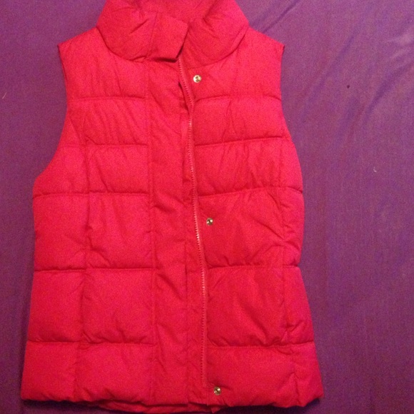 Retro pink bubble vest