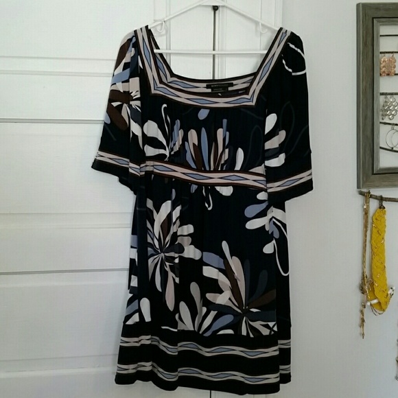BCBG navy tunic dress