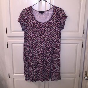Forever21 Plus Floral Skater Dress