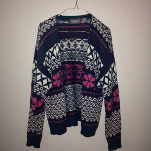 Knitted Sweater Cardigan |vintage|