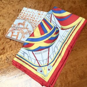 Hermes Silk Scarf