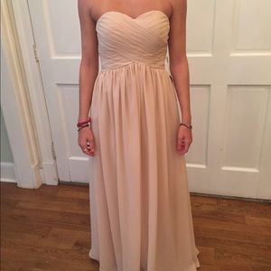 Gorgeous A-line floor length chiffon gown