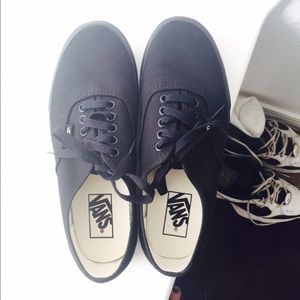 Brand new all black vans