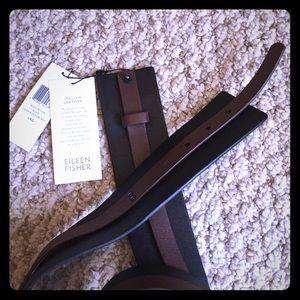Eileen Fisher Leather Belt