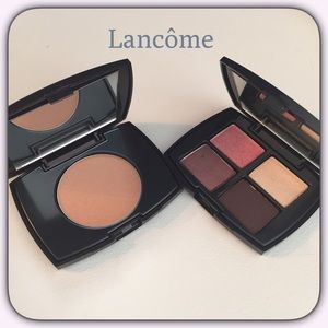 Lancôme 4 eyeshadow set and bronzer