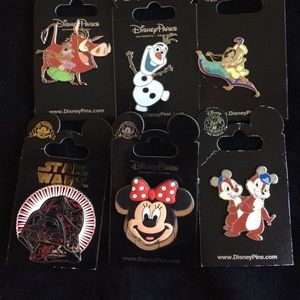 Disney Pins pins $24