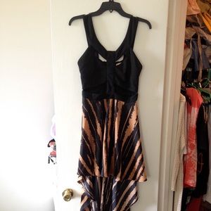 Reverse cutout dress