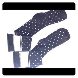 Snowflake High Knee Socks