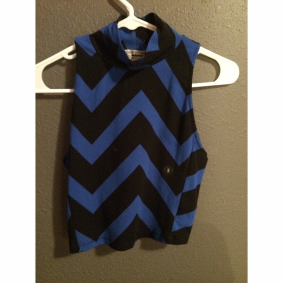 Chevron crop top