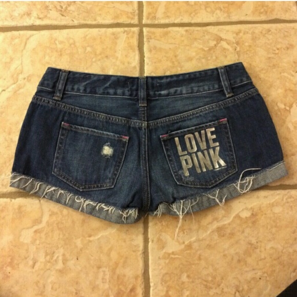 ISO Sz 6 Victoria's Secret Pink Denim Shorts