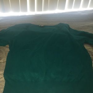 Teal sweater from LOFT