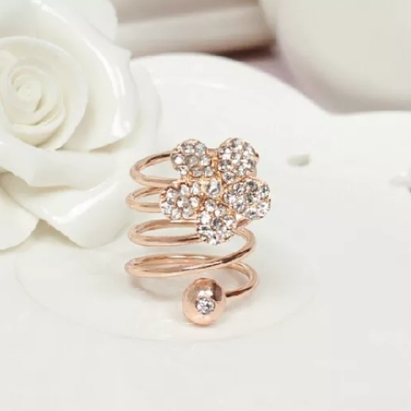 Gold Filled Flower Shape Ring