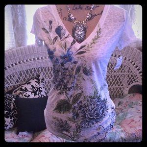 Express floral summer top