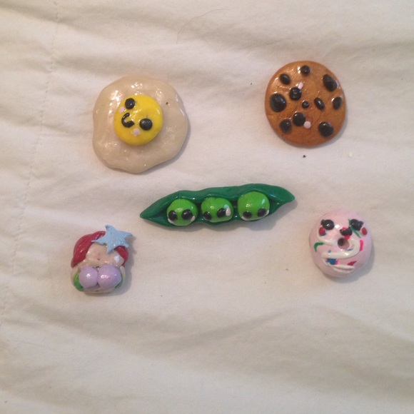 Harajuku Lovers Accessories - Handmade polymer figurines// 7$ each