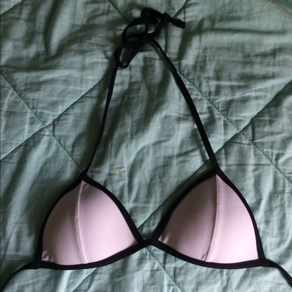 Triangl mock bikini top