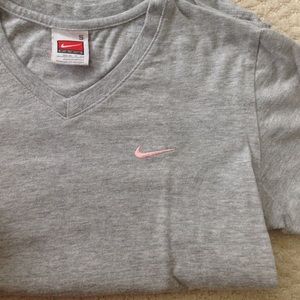 Nike grey vneck