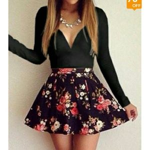 Floral Mini Dress