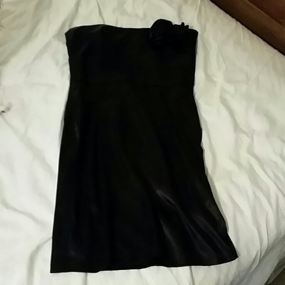Black cocktail dress