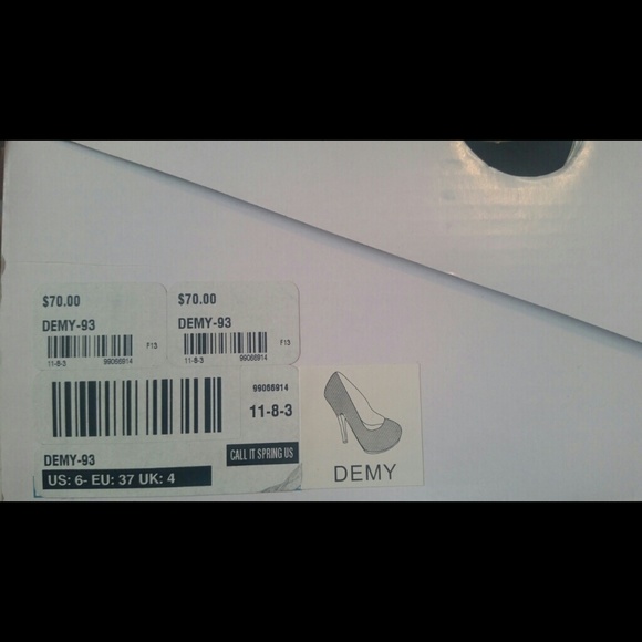 Rhinestone heels - Picture 4 of 4