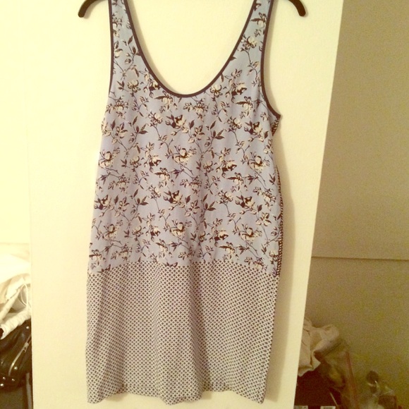 Reversible printed silk Joie dress