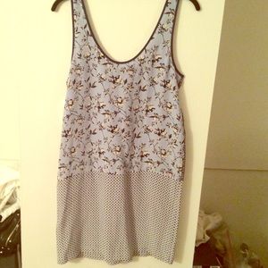 Reversible printed silk Joie dress
