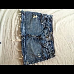 Abercrombie & Fitch denim skirt