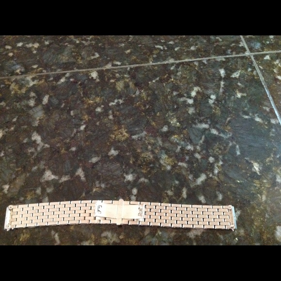 Michele. watch strap  stainless steel