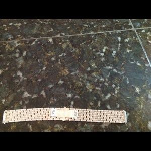 Michele. watch strap  stainless steel