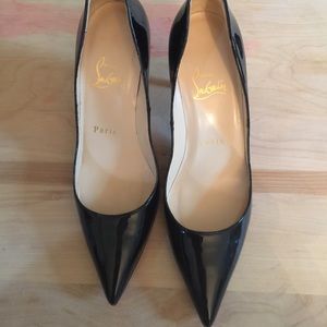 Christian Louboutin black pumps