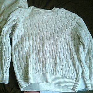 White Acrylic Sweater