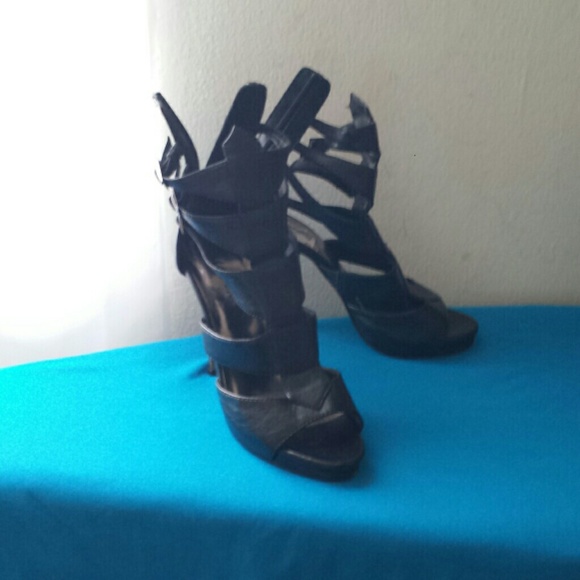 black heels