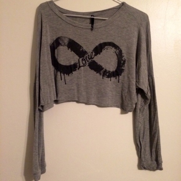 Loveculture Infinity Love Crop Top